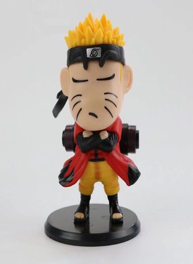 AUGEN Naruto Shinchan Set of 6 Action Figure Limited Edition for Car Dashboard, Decoration, Cake, Office Desk & Study Table (10cm)(Pack of 6) - Image 4
